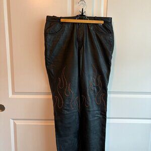 Harley Davidson Leather Lined riding pants